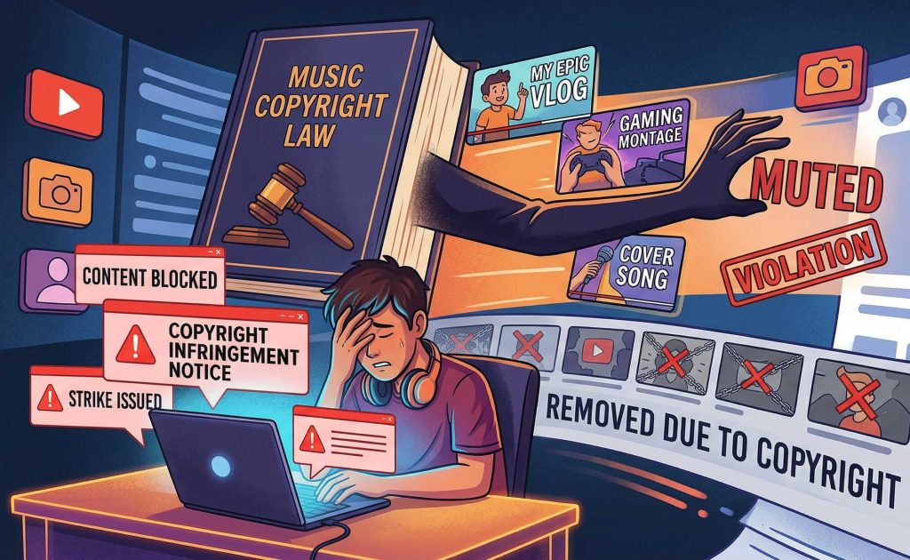 Ministry investigates music copyright breaches on UGC platforms. Learn about DGIP enforcement, platform responsibilities, and legal protections for creators.