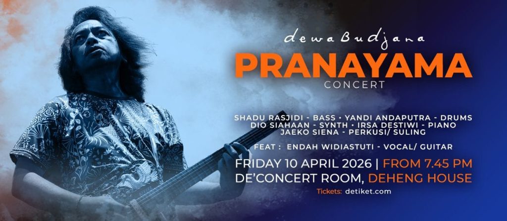 Experience Dewa Budjana’s Pranayama concert in Jakarta. Discover the GIGI guitarist's journey from Bali to Prague in this intimate 2026 live musical performance.