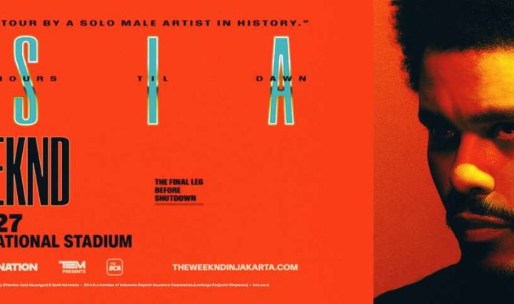 The Weeknd brings After Hours Til Dawn Tour to Jakarta on Sept 26-27, 2026. Get ticket info, BCA presale dates, and venue details at JIS. Don't miss out!
