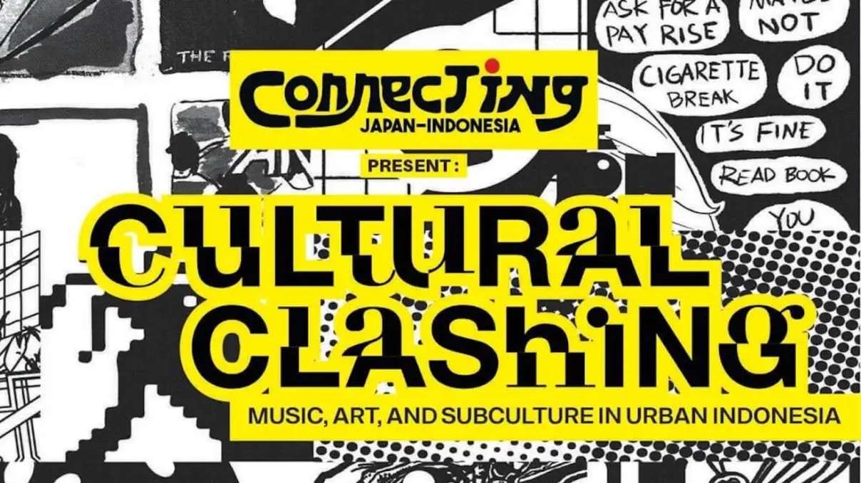 Discover Cultural Clashing, an Indonesian art exhibition in Fukuoka. Sixteen artists fuse music and urban culture to build creative bridges with Japan.