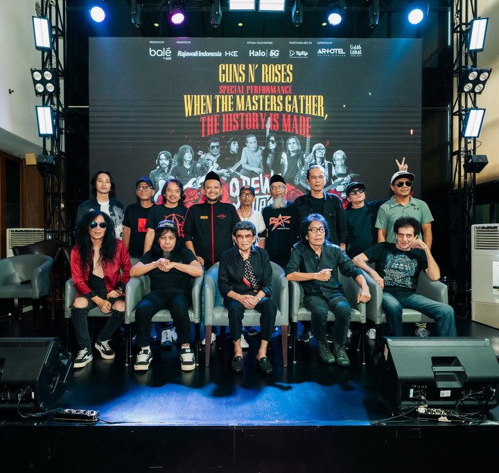 9 Indonesian Guitar Gods Open Guns N’ Roses Jakarta