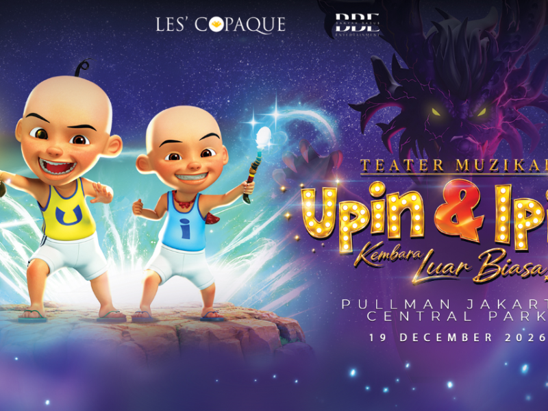 First Upin Ipin Musical Theater in Jakarta December 2026